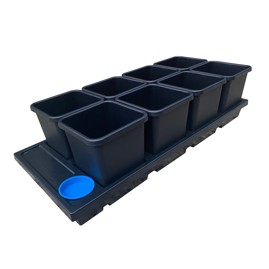 AutoPot Auto 8 Potten 15 Liter Tray Water Systeem 120x53 cm