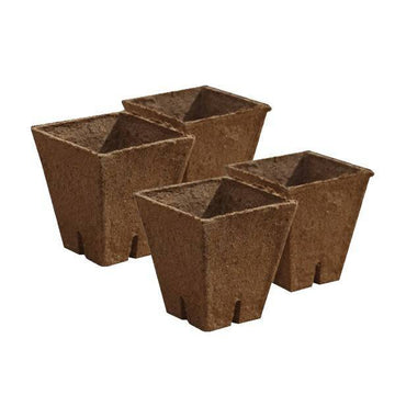 Jiffy Jiffypots Peat Pots Square 8x8 cm 1200 Pieces