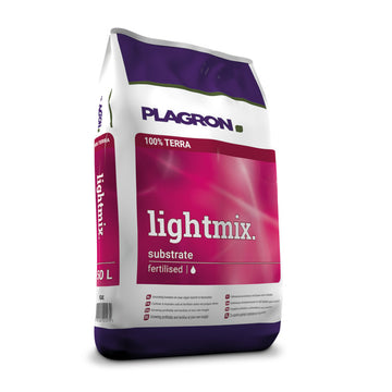 Plagron Lightmix-Substrat mit Perlit, 50 Liter, 60 Säcke pro Palette