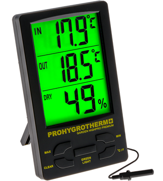 Garden Highpro Prohygro Hygrothermo Meter Pro