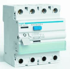 Aardlek 30MA/40A 4-polig 3P+N CDA440G