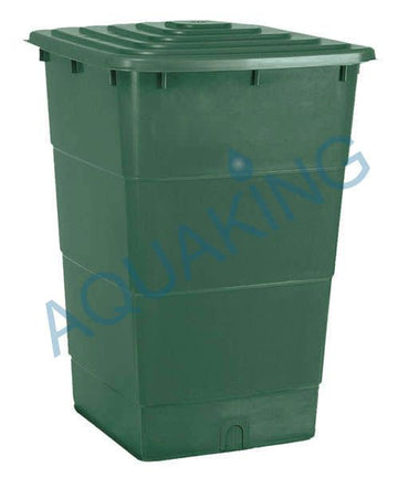 AquaKing Water Barrel 200 Liters Square 60x60x85 cm incl. Lid