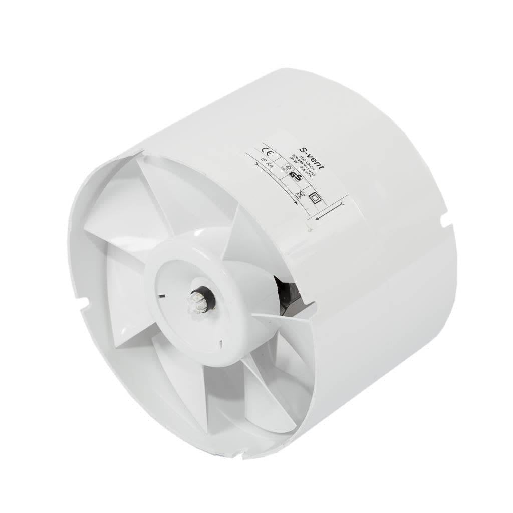 S-vent VK 125 max 190 m³/h Kanalventilator